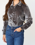 SHADOW VELVET PERFORMANCE RODEO  SHIRT