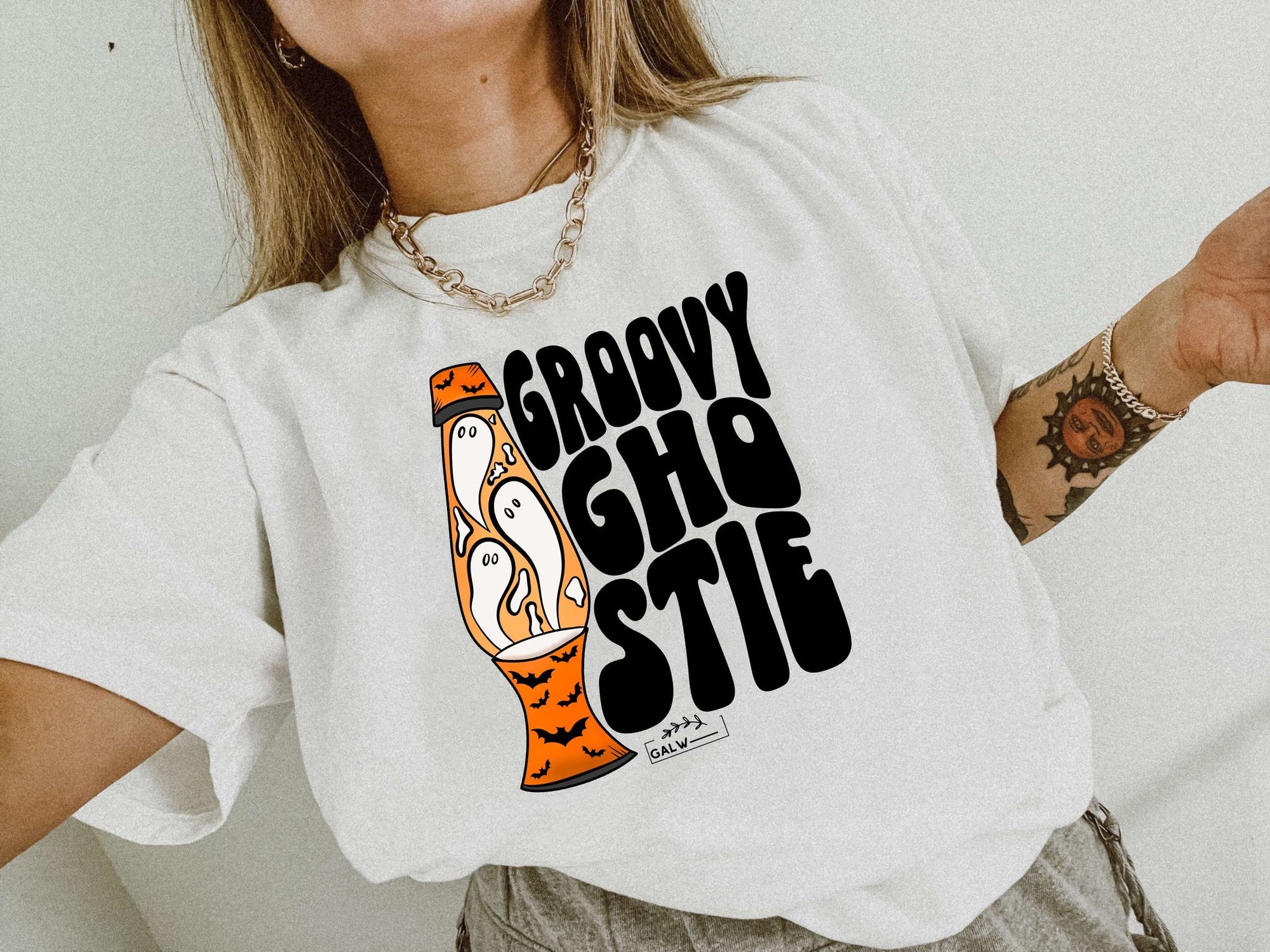 Groovie ghostie tee &amp; sweatshirt