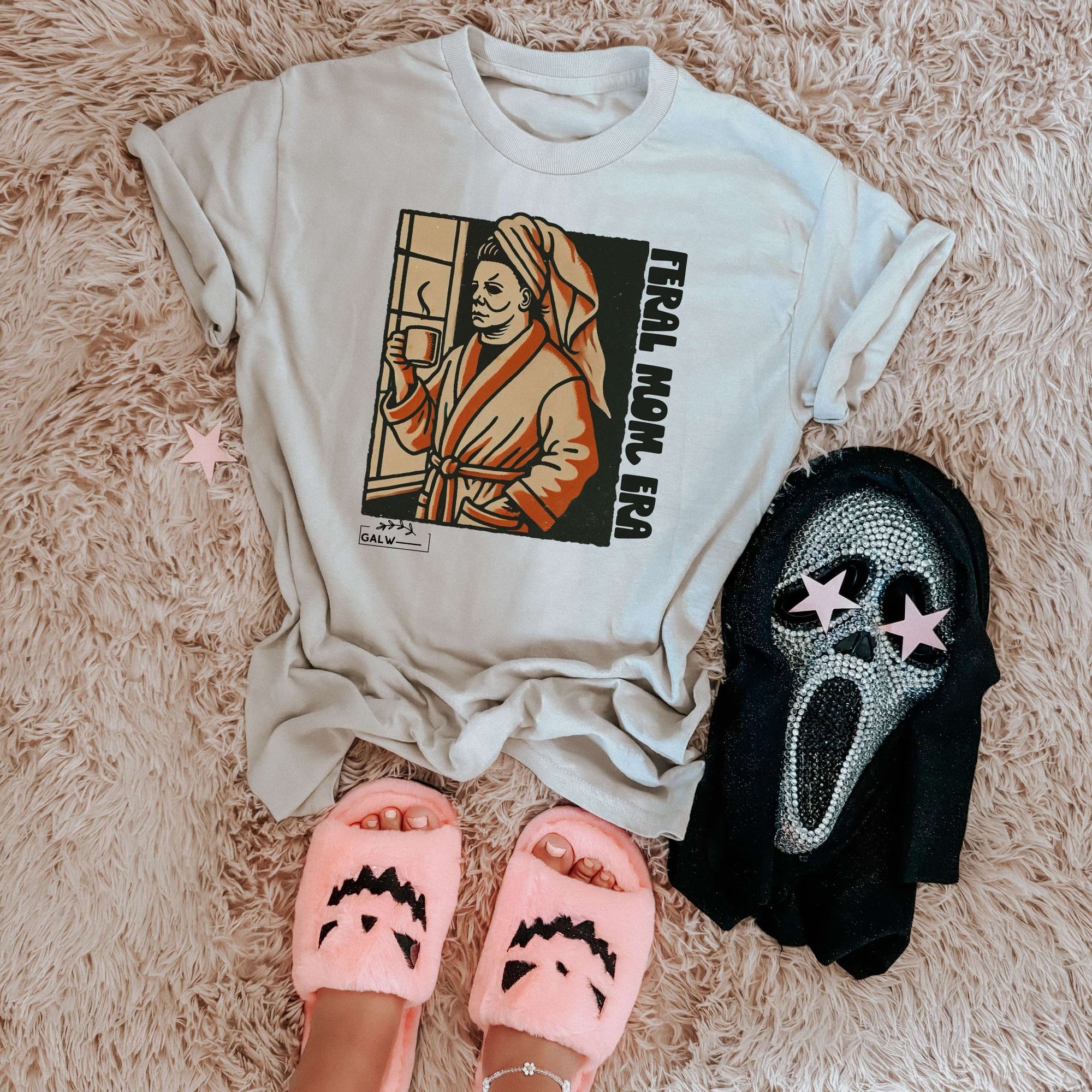 Feral mom era tee &amp; sweatshirt