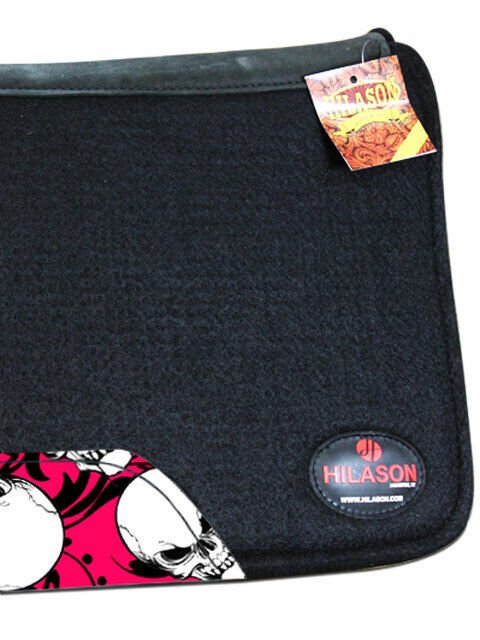 HILASON 31 In X 30 In Western Horse 100% Wool Felt Saddle Pad