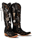 Houston Rodeo Ladies Knee High 2026 Limited Edition - Jet Black