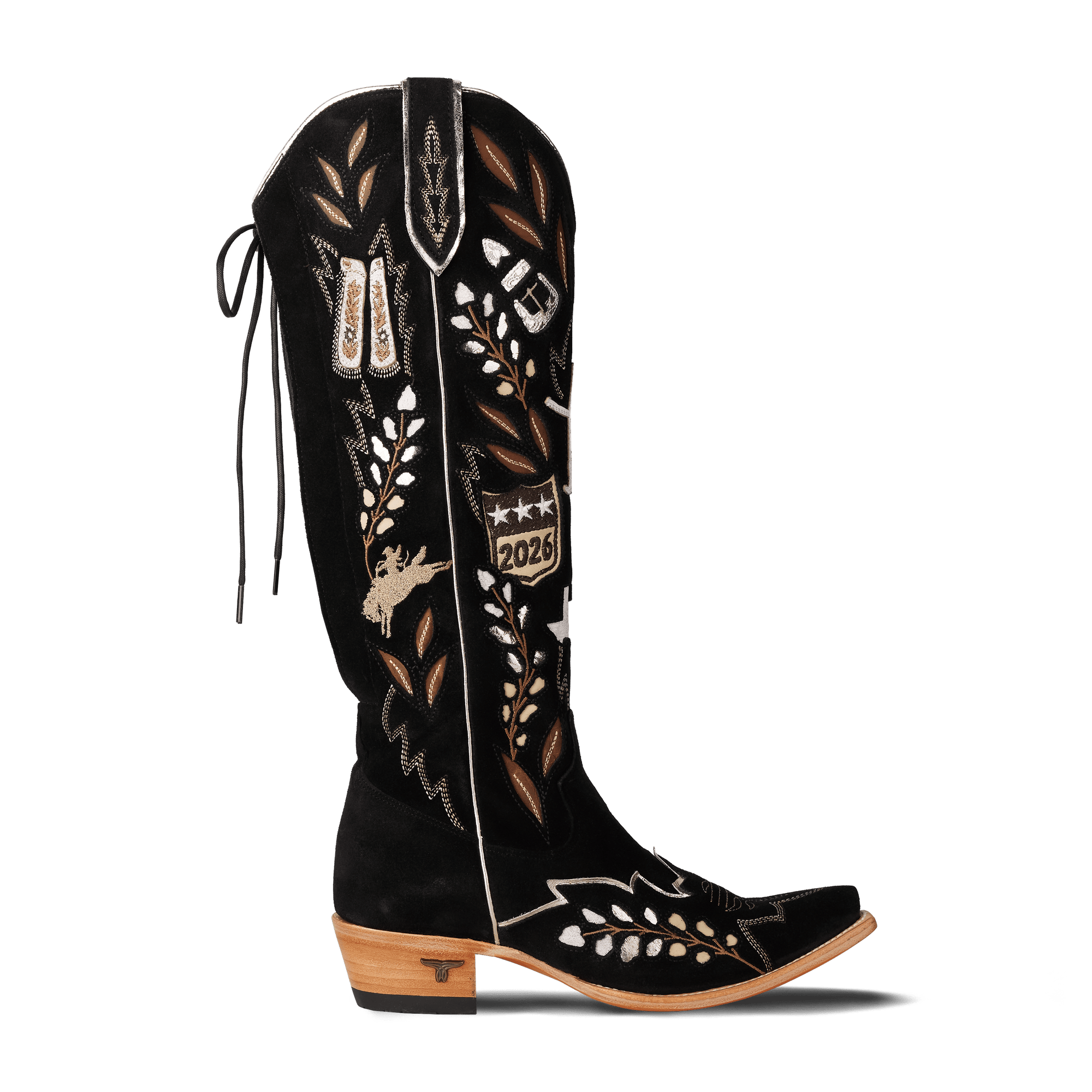 Houston Rodeo Ladies Knee High 2026 Limited Edition - Jet Black