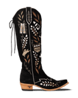 Houston Rodeo Ladies Knee High 2026 Limited Edition - Jet Black