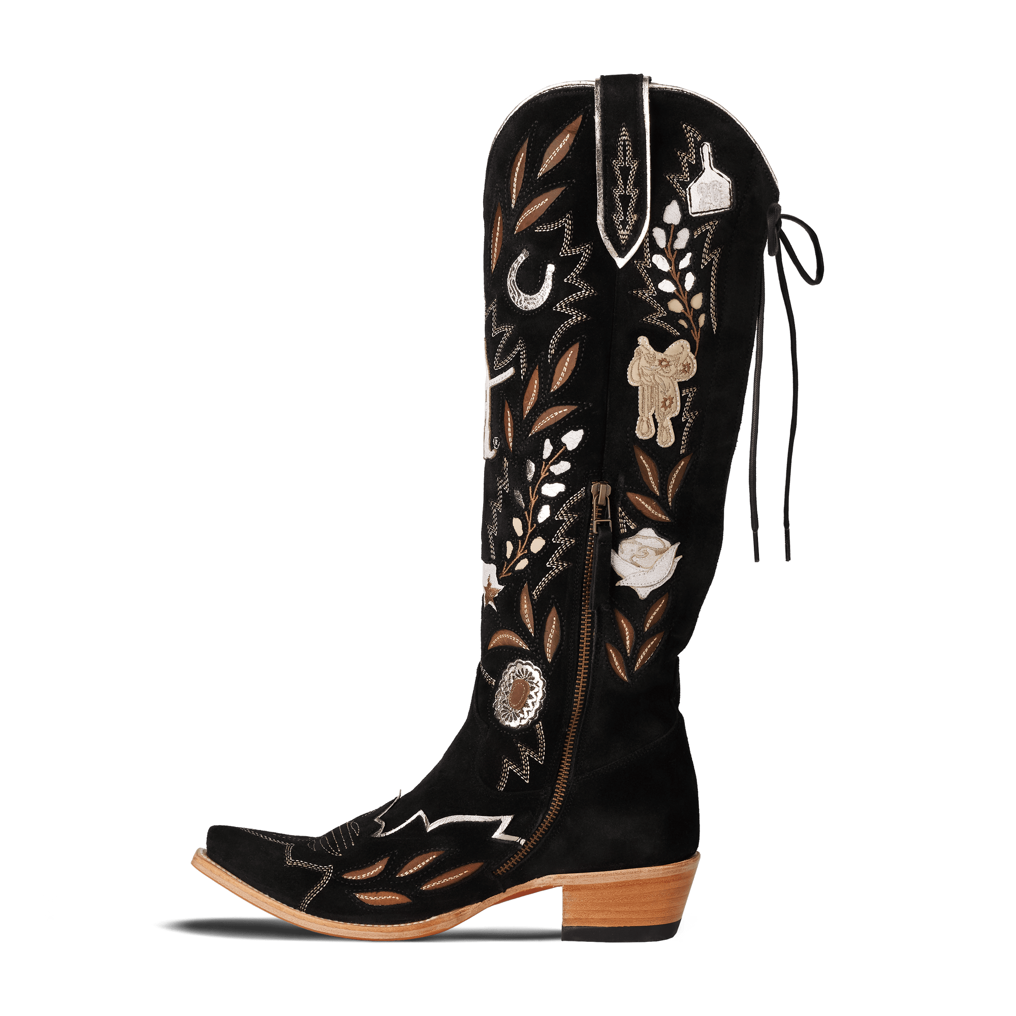 Houston Rodeo Ladies Knee High 2026 Limited Edition - Jet Black