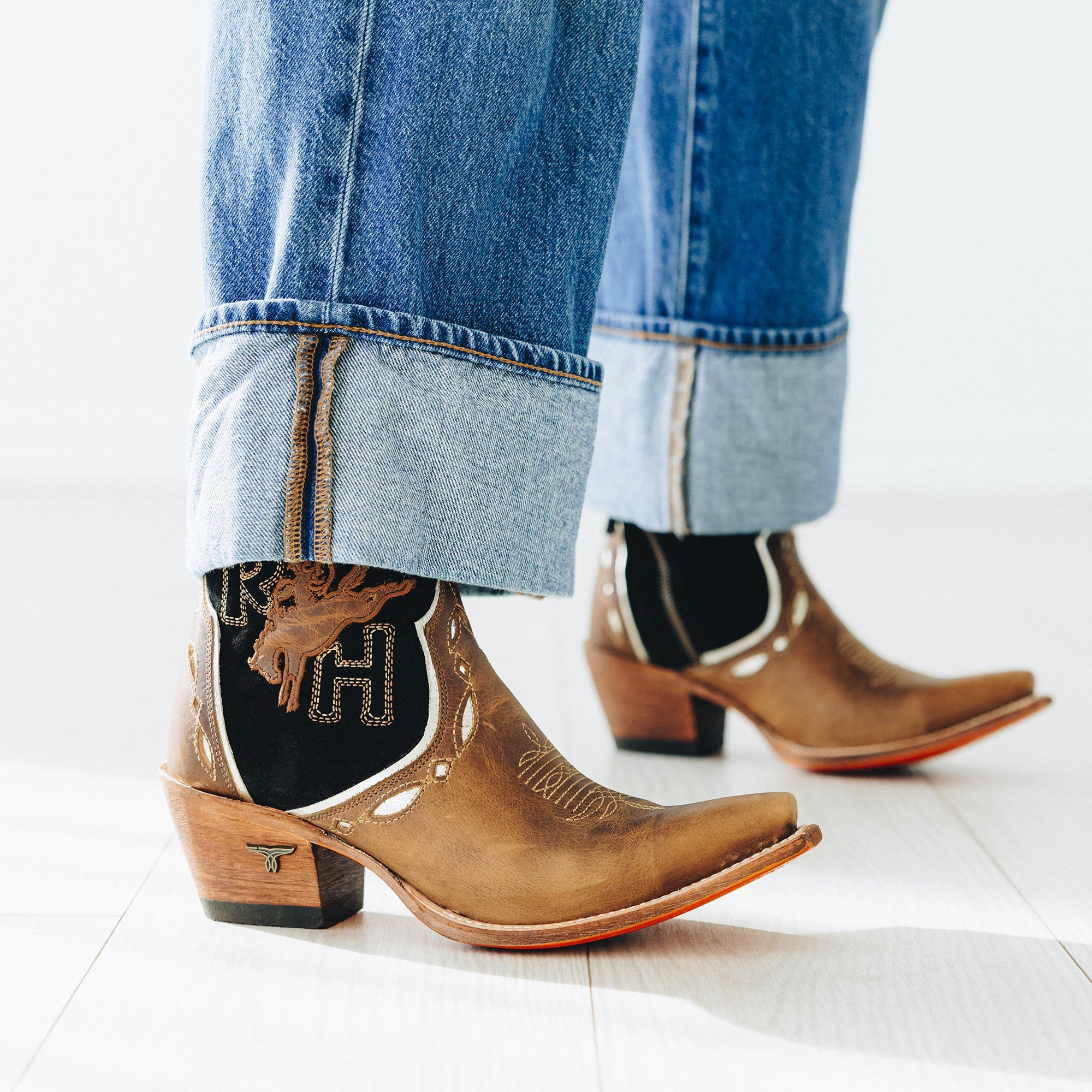 Ladies Ankle Bootie 2026 Limited Edition Desert Clay Leather Western Footwear Unique