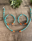 Vibrant Hoop Earrings