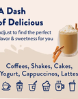 SUGAR FREE NATURALLY SWEETENED CINNAMON DOLCE SYRUP