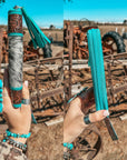 The Turquoise Dreams Wallet a Haute Southern Hyde by Beth Marie Exclusive