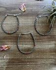 Little bit of spiny with Sterling Silver Pearls bracelet