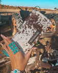 Jessie Jane Brown Hyde Wallet a Haute Southern Hyde by Beth Marie Exclusive
