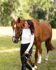 Juliette High Compression Breeches in Black  - Premium