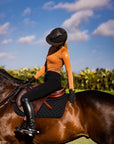 Juliette High Compression Breeches in Black  - Premium