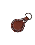 Round Leather Key Chains