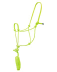 Hilason Basic Two-Toned Poly Rope Halter with 8' Lead – Durable, Lightweight & Hardware-Free
