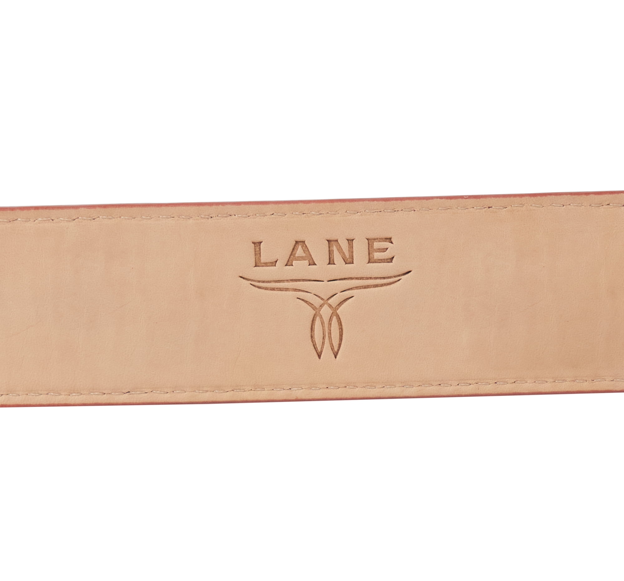 1.5 Woven Laced Belt with Single Buckle - Smoldering Ruby