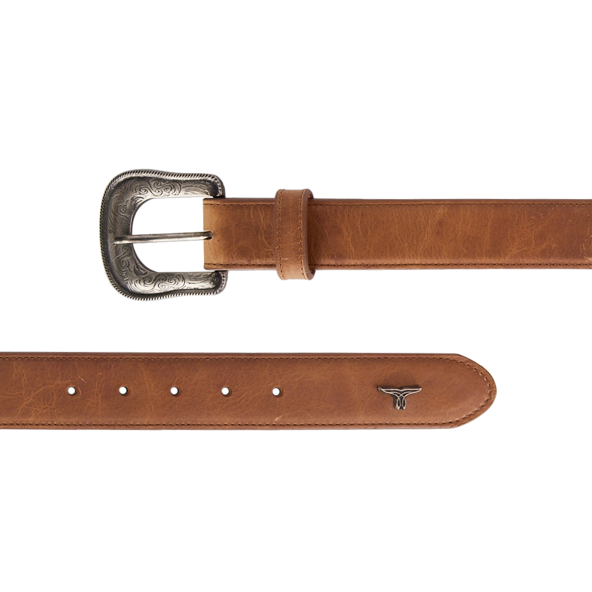 1.5 Woven Laced Belt with Single Buckle - Desert Clay