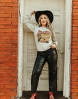 Las Vegas Howdy Partner Graphic Sweatshirt