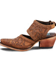 Robin Slingback Mule - Burnt Caramel