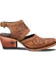 Robin Slingback Mule - Burnt Caramel