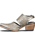 Robin Slingback Mule - Champagne Metallic
