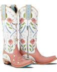 Stars Align Boot - Blush & Matte White