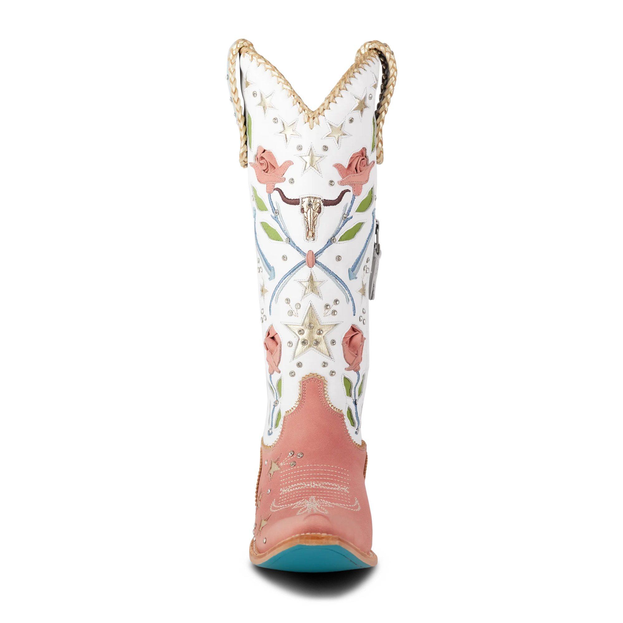 Stars Align Boot - Blush &amp; Matte White