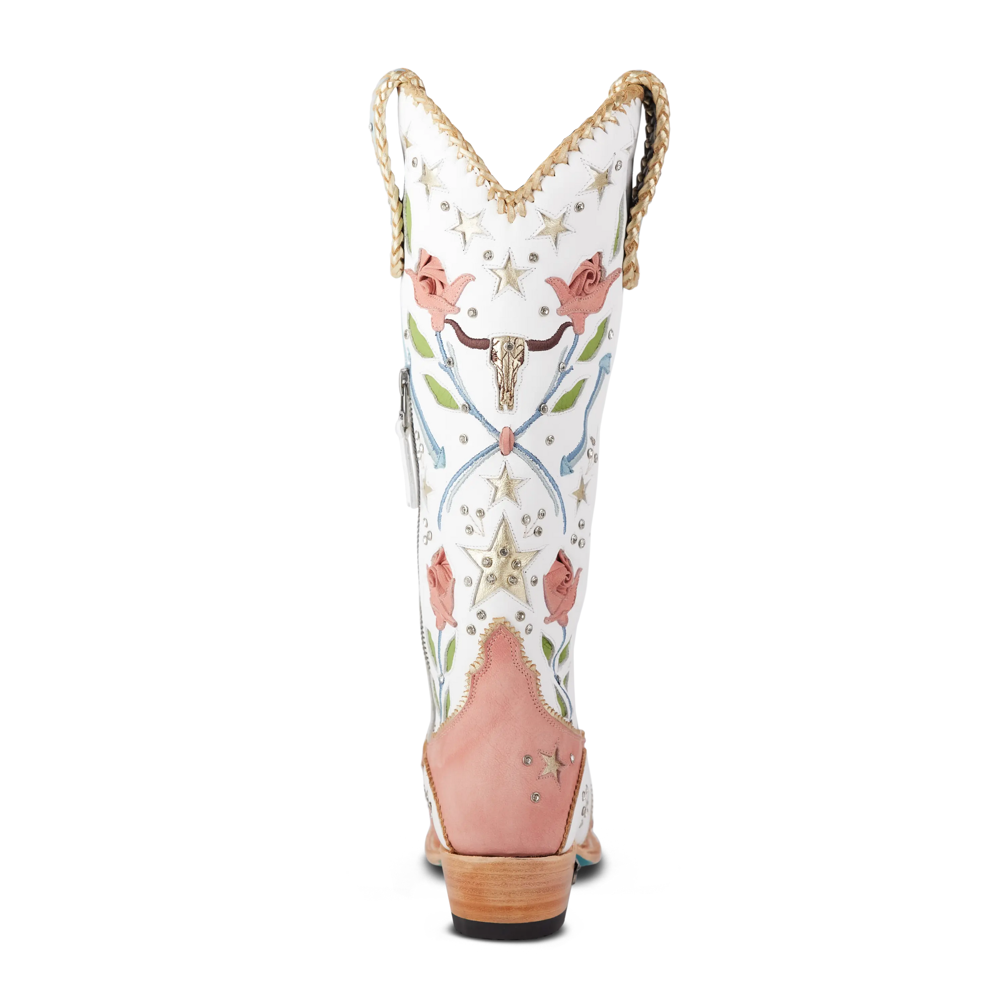 Stars Align Boot - Blush &amp; Matte White