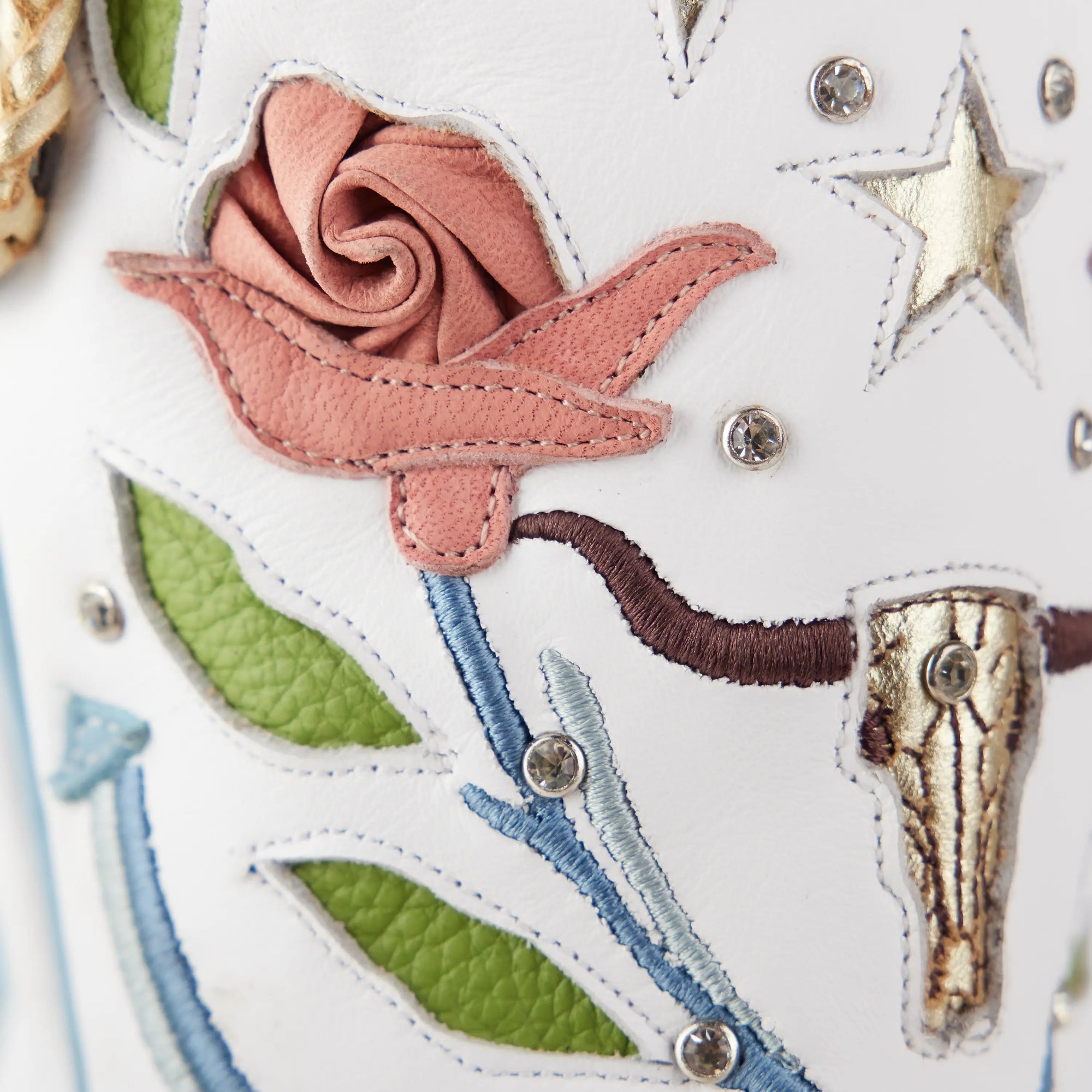 Stars Align Boot - Blush &amp; Matte White