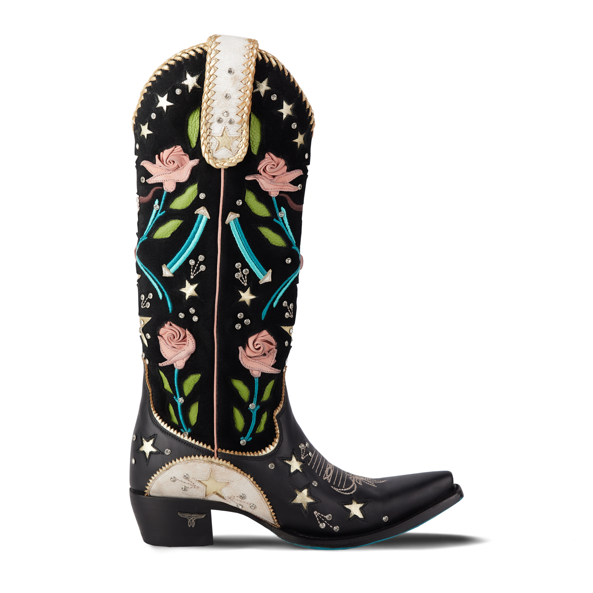 Stars Align Boot - Jet Black &amp; Ceramic Crackle