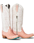 Skylight Boot - Blush Ostrich