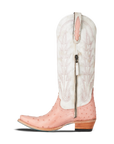 Skylight Boot - Blush Ostrich
