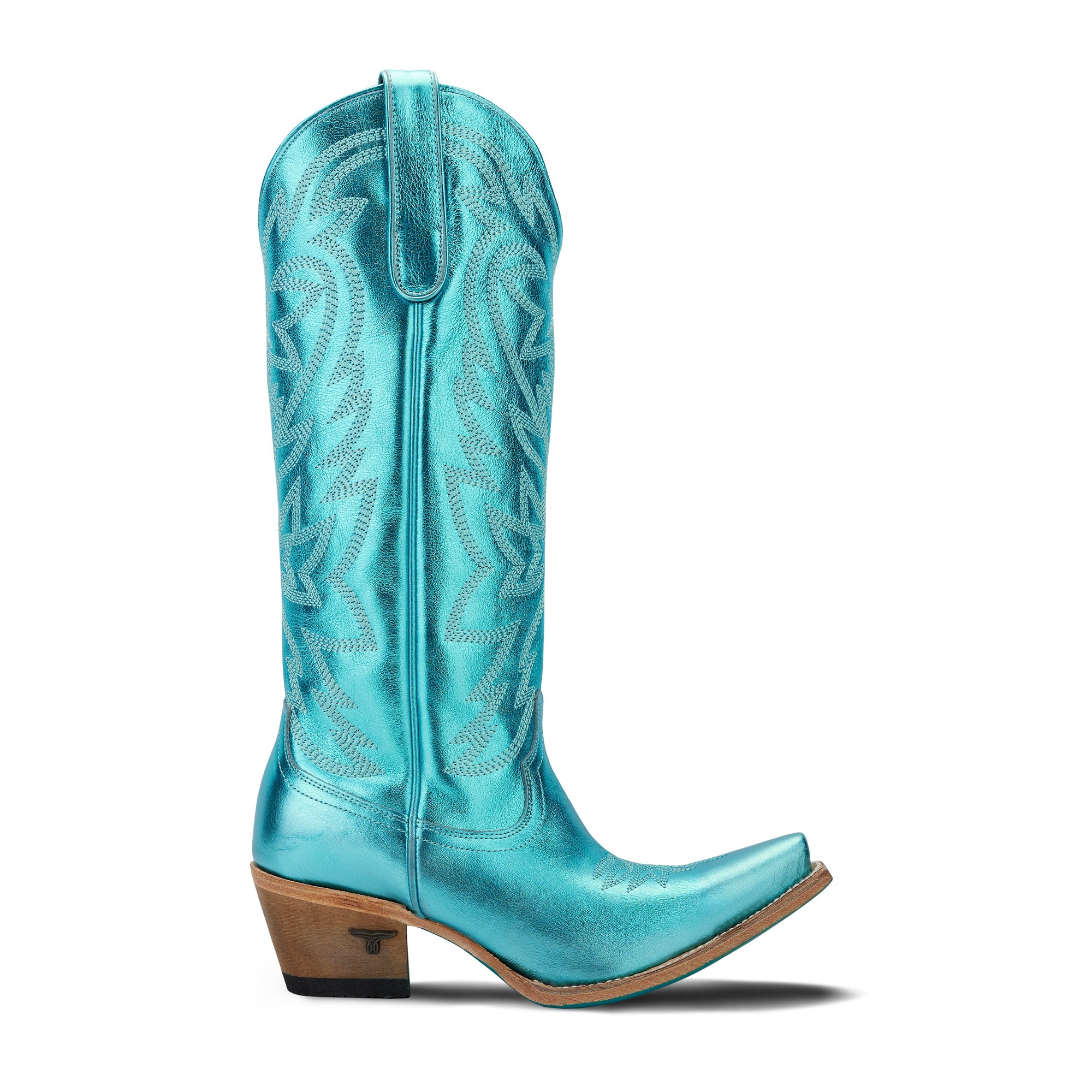 Smokeshow Boot - Turquoise Metallic