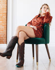 Smokeshow Boot - Cognac