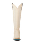 Jentry Knee High Boot - Pale Ivory