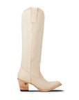 Jentry Knee High Boot - Pale Ivory