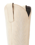 Jentry Knee High Boot - Pale Ivory