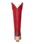 Smoldering Ruby Flame Stitch Knee High Boot