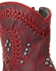Cossette Bootie - Smoldering Ruby