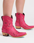 Cossette Bootie - Hot Pink