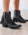 Senita Falls Bootie - Jet Black