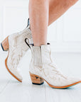 Western Chelsea Bootie - Ceramic Crackle