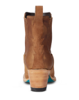 Western Chelsea Bootie - Toffee Suede