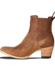 Western Chelsea Bootie - Toffee Suede