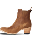 Western Chelsea Bootie - Toffee Suede