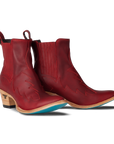 Western Chelsea Bootie - Smoldering Ruby