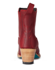 Western Chelsea Bootie - Smoldering Ruby