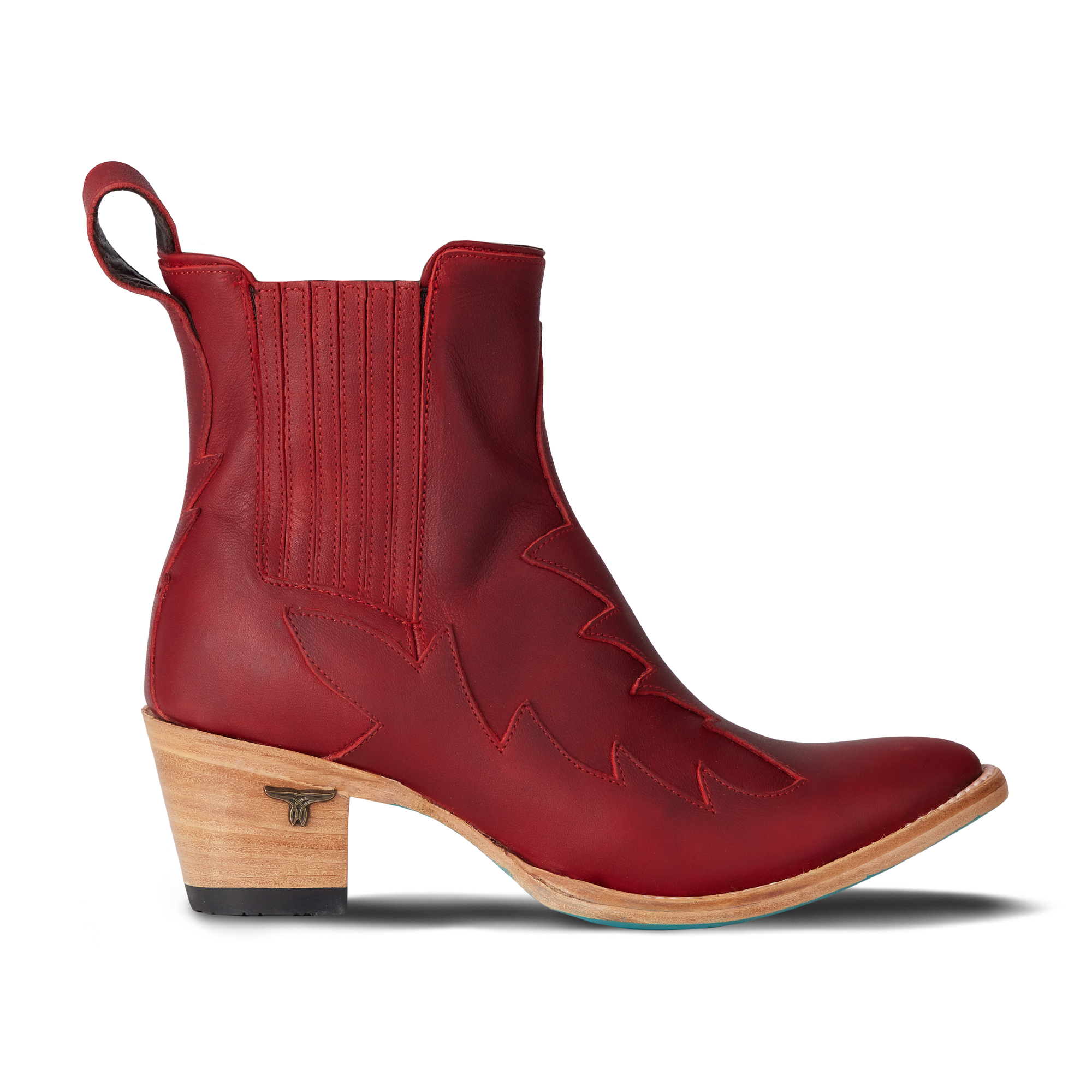 Western Chelsea Bootie - Smoldering Ruby