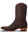 Cognac Midi Roper Boot With Timeless Western Styling And Superior Everyday Comfort