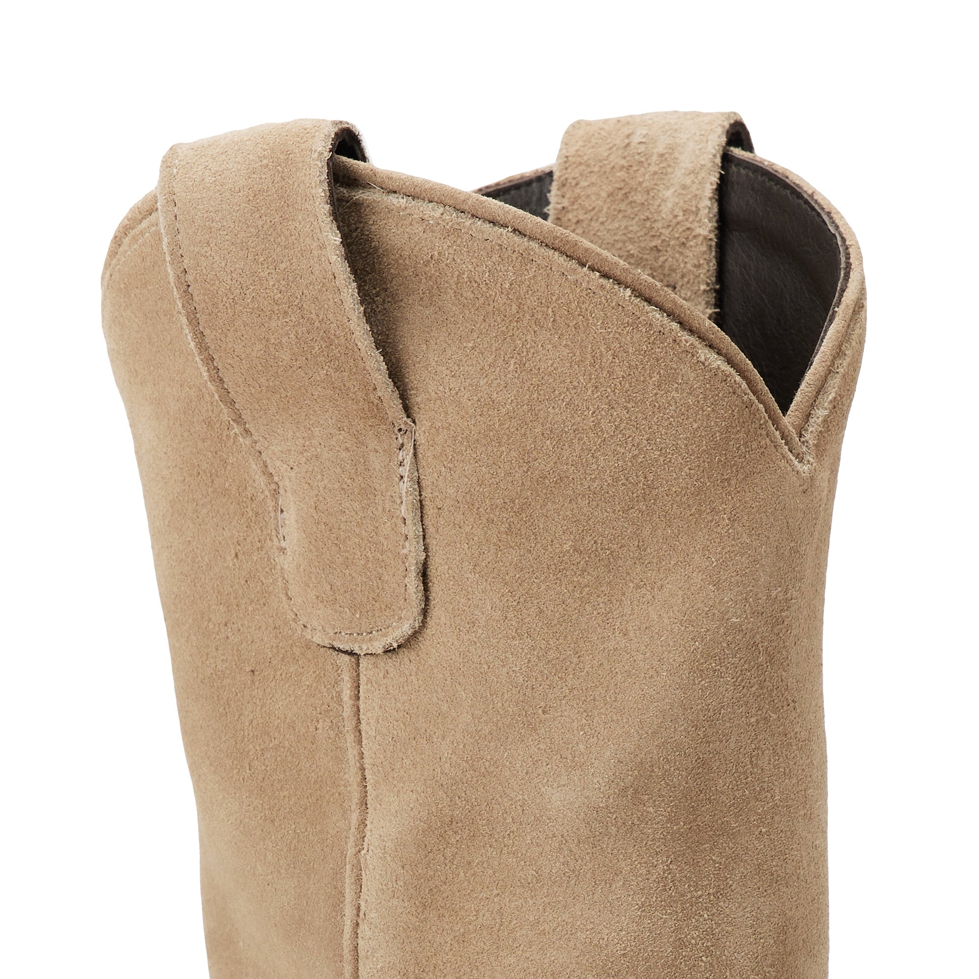 Plain Jane Midi - Latte Suede