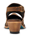 Plain Jane Slingback Mule - Burnt Caramel
